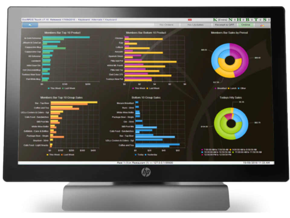 screenshot of RMS POS